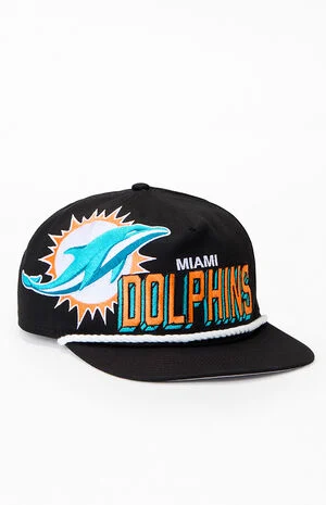 Miami Dolphins Golfer Snapback Hat image number 1