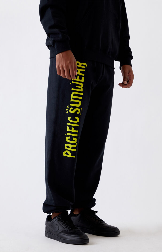 pacsun black sweatpants