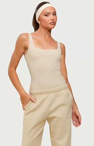 Liona Square Neck Bodysuit image number 1