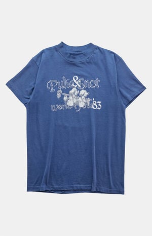 80s Puke & Snot World Tour Graphic T-Shirt image number 1