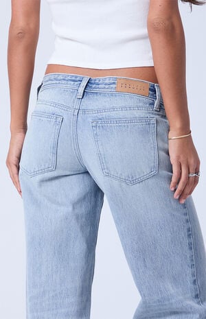 Sammy Ultimate Low Rise Straight Leg Jeans Light Blue image number 5
