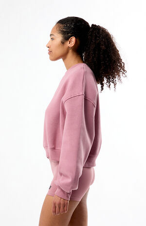 Linear Heritage Fleece Crew Neck Sweatshirt image number 2