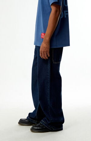 Blake Extreme Baggy Jeans Dark Blue image number 3
