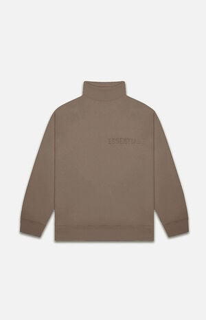Wood Mock Neck Sweatshirt image number 1