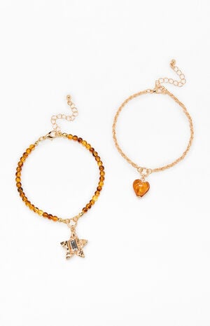 2 Pack Raven Beaded Bracelets image number 1