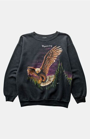 90s Wyoming Eagle Crew Neck Sweatshirt image number 1