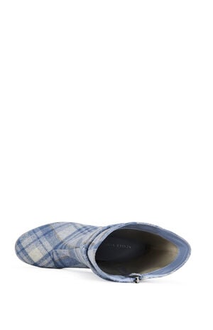 Mathais Blue Plaid Booties image number 4