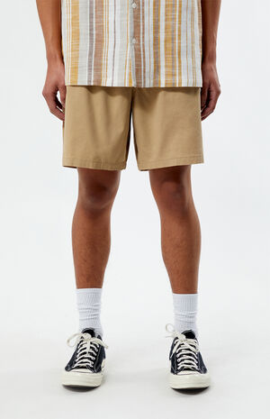 Organic Range Elastic Waist Shorts image number 2