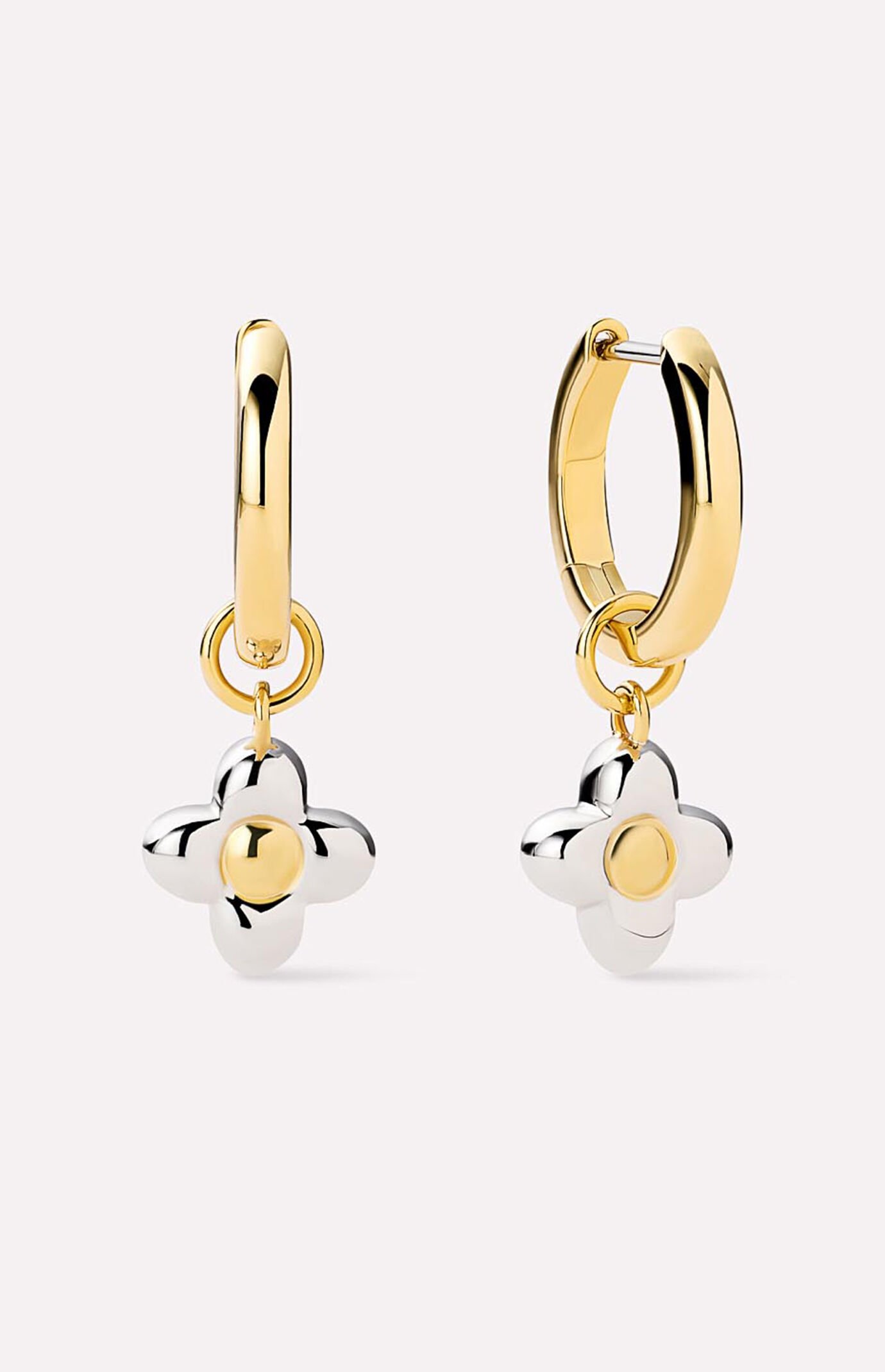 Ana Luisa Liora Flower Hoop Earrings