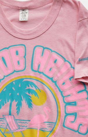 '80s Seaside Heights Beach Club Graphic T-Shirt image number 3