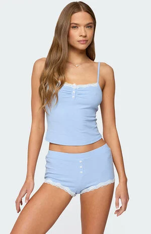 Olena Lacey Henley Tank Top image number 1