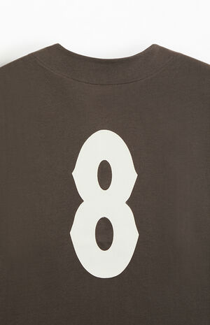 Brown Outlaw Bounty Baseball Jersey image number 4