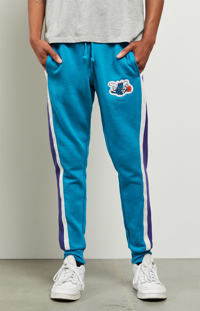 charlotte hornets mitchell and ness jacket