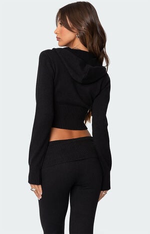 Desiree Knitted Hooded Cardigan image number 5