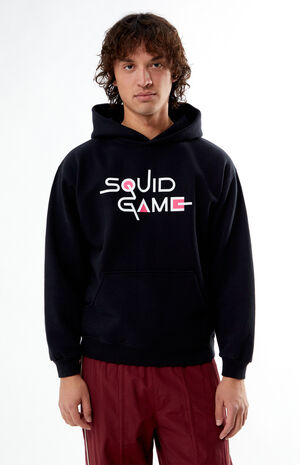 Squid Game Pink Guards Hoodie image number 1