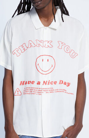 Have A Nice Day Woven Camp Shirt image number 2