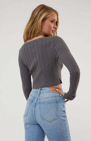 Adelle Cropped Sweater image number 2