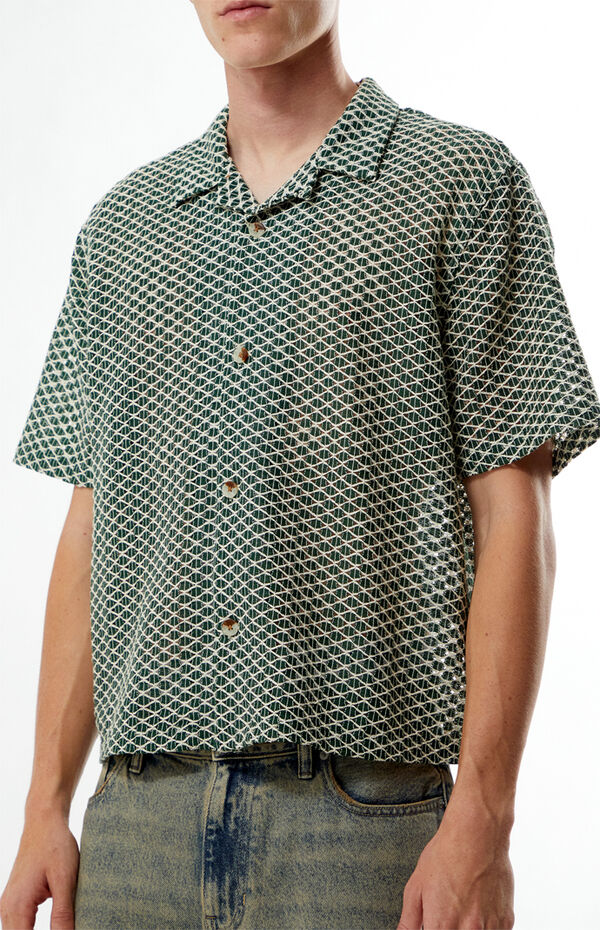 Pacsun Mateo Texture Oversized Camp Shirt