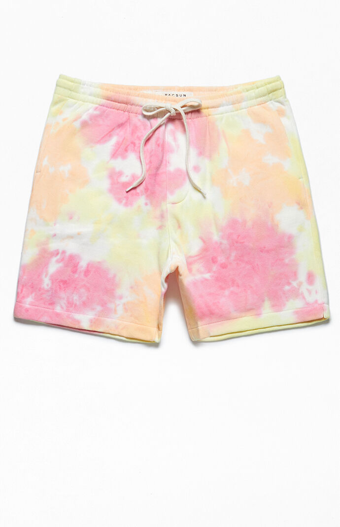 Tie-Dyed Sweat Shorts
