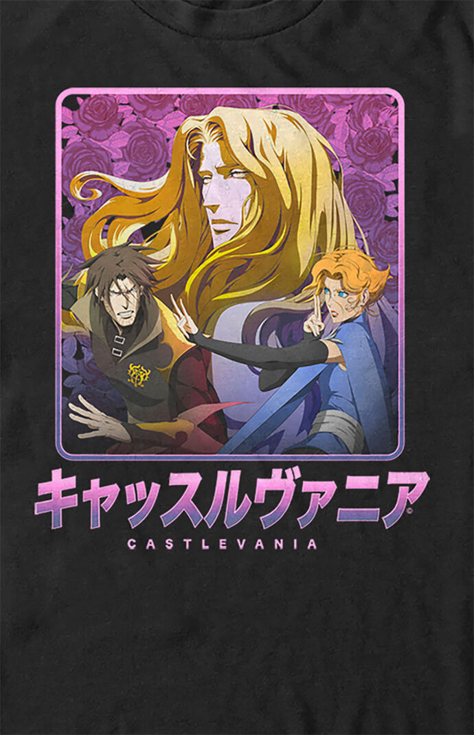 Castlevania Kanji Group T-Shirt