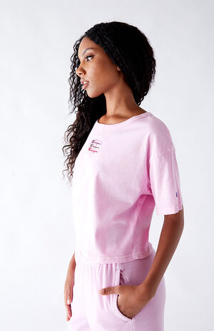 Heritage Vintage Dye Cropped T-Shirt Heritage Vintage Dye Cropped T-Shirt image number null