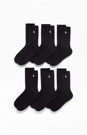 6 Pack Casual Crew Socks image number 1
