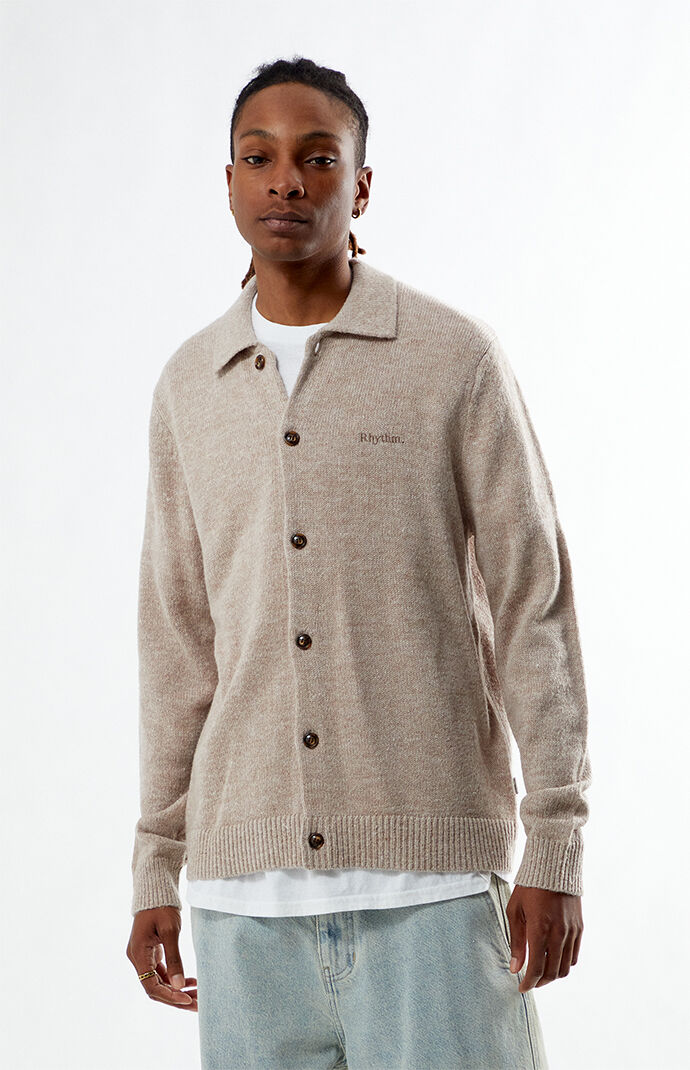 ちょく RHC Mohair Cardigan Ruhr Oversized Mohair Cardigan - Dark Grey Melange – The