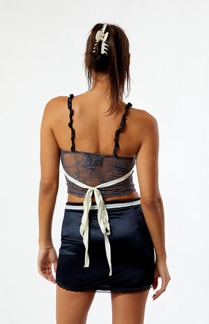 Cheer Me Bow Mini Skirt image number 4