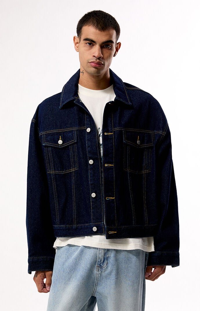 Pacsun Dark Indigo Downtown Jean Jacket