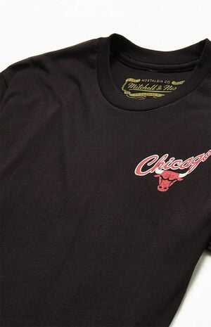 Mitchell & Ness Bulls Dennis Rodman Black T-Shirt