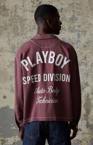 By PacSun Stitch Long Sleeve Shirt image number 4