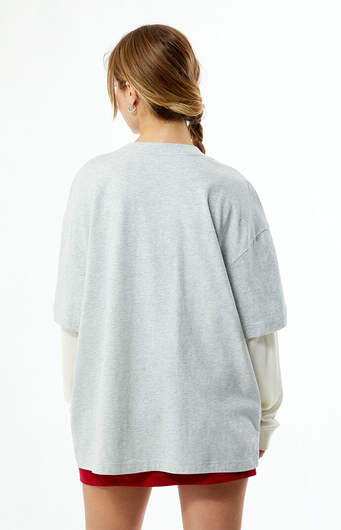 【PORTERNA】Plan layered T-shirt PF T-shirt - Pushin Forward