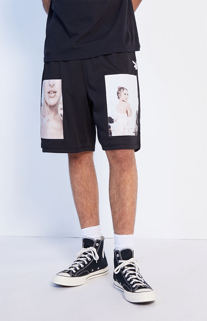 Playboy By PacSun Pictorial Mesh Shorts | PacSun