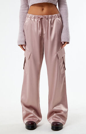 Low Rise Cargo Parachute Pants image number 2