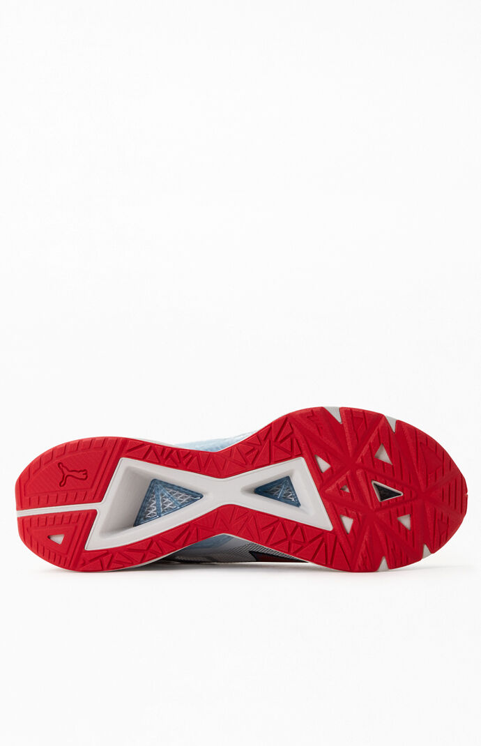 Gray & Red UltraRide Shoes