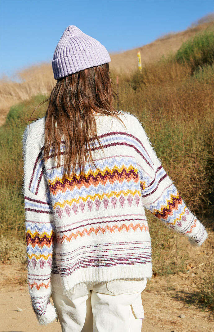 Fuzzy Fairisle Sweater