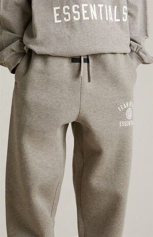 Kids Heather Grey University Fleece Sweatpants image number 5