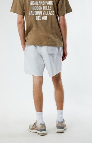 Reverse Weave Cut Off Relay Shorts image number 4