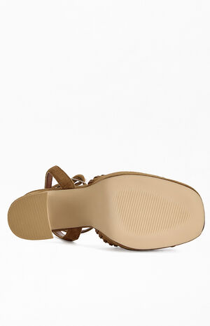 Women's Cael Brown Block Sandals image number 5