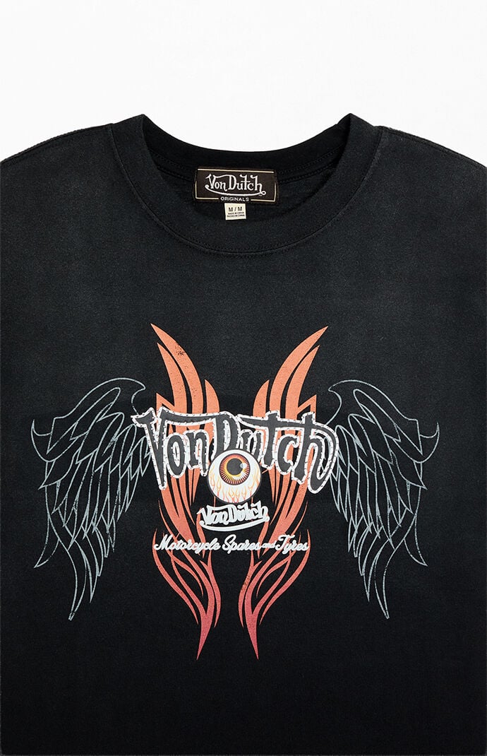 Von Dutch Genuine Riders Logo Boxy T-Shirt