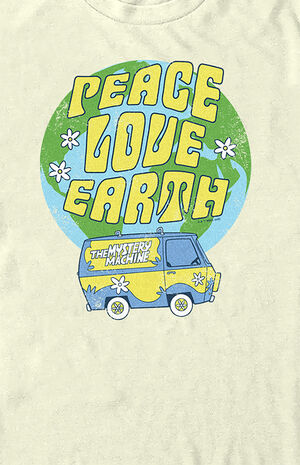 Scooby-Doo Peace Love Earth T-Shirt image number 2