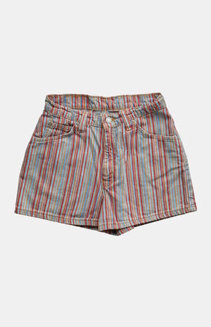'90s Striped Levi's Shorts image number 1