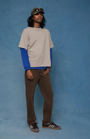 Cade Straight Jeans Brown image number 1