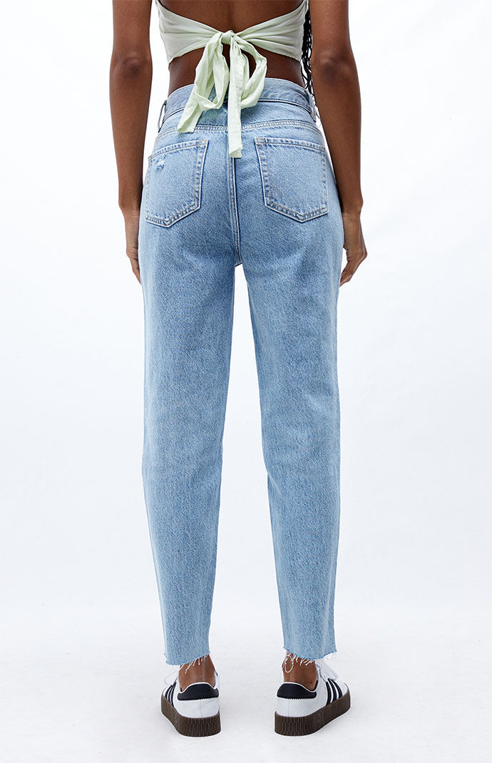 PacSun Light Blue Ultra High Waisted Slim Fit Jeans | PacSun