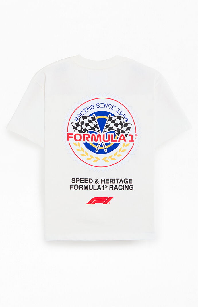 Formula 1 x Pacsun White Emblem T-Shirt
