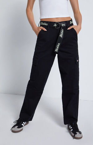 Cropped Straight Fit Cargo Pants image number 2