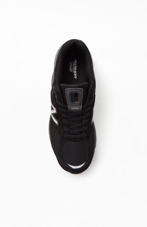 Black & Silver 990v4 Made in US Shoes image number 4