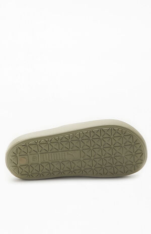 Women's Beige Shibui Cat Slide Sandals image number 4