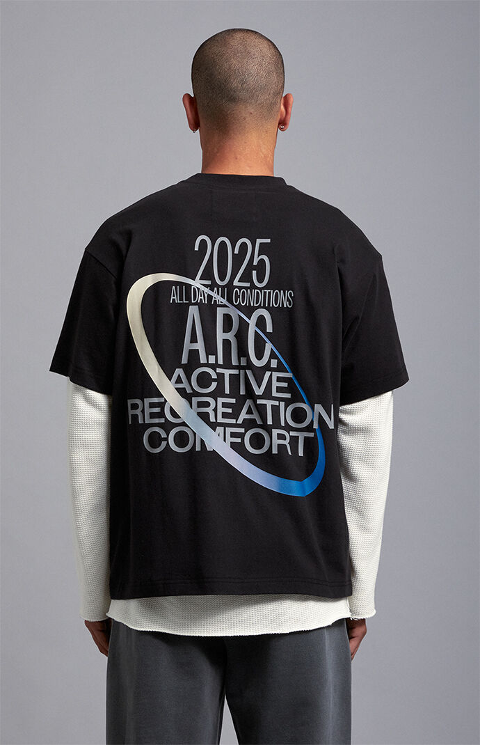 A.R.C. Black System Heavyweight Oversized T-Shirt