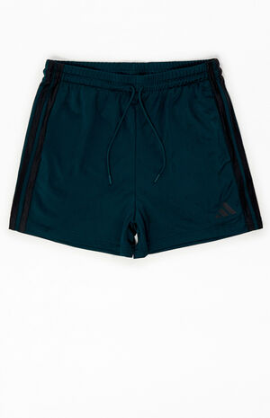 Green Jacquard Shorts image number 1